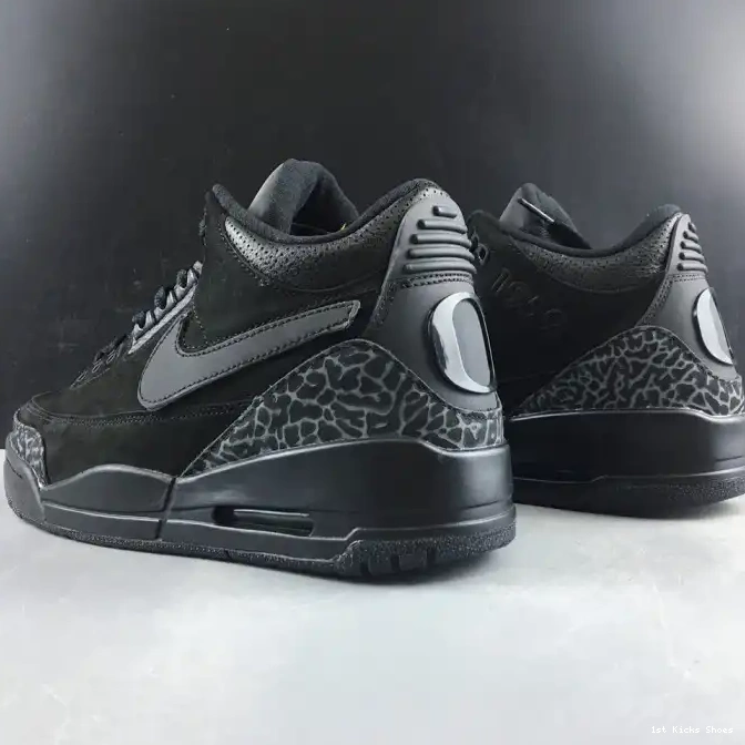 1st Kicks Shoes AJ3-902027 Duck Oregon Air Jordan Retro 3 0501